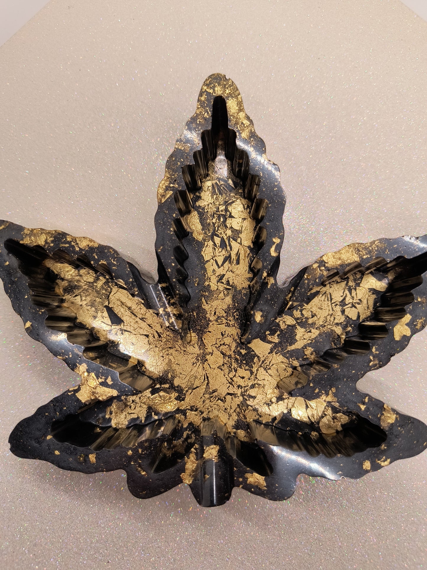 Cannabis Leaf Ashtrays